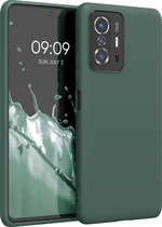 kwmobile telefoonhoesje geschikt voor Xiaomi 11T / 11T Pro - Hoesje voor smartphone - Back cover in mosgroen