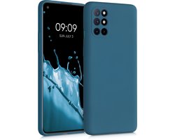 kwmobile telefoonhoesje geschikt voor OnePlus 8T - Hoesje voor smartphone - Back cover in mat petrol