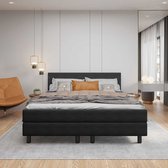 Boxspring 180x200 - 2-Persoons Boxspring - Boxspring Delta - Zwart