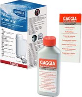 Gaggia Onderhoudsset Koffiemachine Ontkalker + Reinigingstabletten + Waterfilter