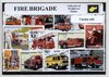 Afbeelding van het spelletje de Brandweer – Luxe postzegel pakket (A6 formaat) : collectie van 50 verschillende postzegels van de brandweer – kan als ansichtkaart in een A6 envelop - authentiek cadeau - kado - geschenk - kaart - brandweerauto - brandweerwagen - vuur - blussen
