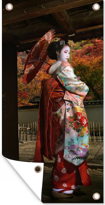 Geisha bij Gion in Japan