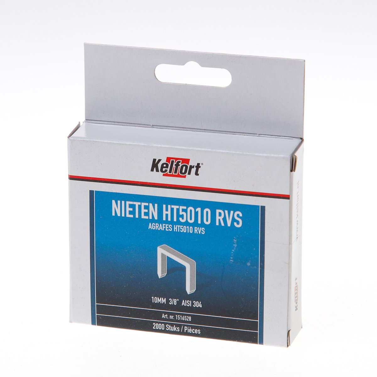 Kelfort hechtniet RVS 10mm