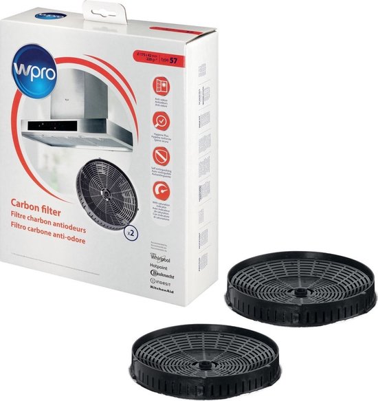WPRO 484000008581 CHF303/1 Filter Koolstof (A, 2