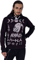 Heartless Hoodie/trui -L- LOST LOVE Zwart