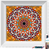Artstudioclub™  Diamond painting volwassenen 25*25cm  mandela