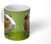 Mok - Koffiemok - Twee cavia's - Mokken - 350 ML - Beker - Koffiemokken - Theemok