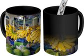 Magische Mok - Foto op Warmte Mok - Banaan - Markt - Java - 350 ML