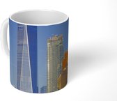 Mok - Het one World Trade Center voor een blauwe lucht - 350 ML - Beker