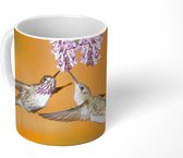 Mok - Kolibrie - Vogels - Oranje - 350 ML - Beker
