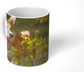 Mok - Hond - Rozen - Struik - 350 ML - Beker