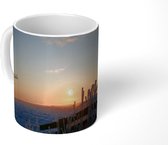 Mok - Dokkum - Molen - Zonsondergang - 350 ML - Beker