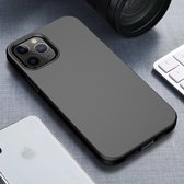 Mobiq - Flexibel ECO Hoesje iPhone 12 mini 5.4 inch - Zwart