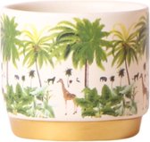Kolibri Home | Jungle bloempot - Keramieken sierpot Ø6cm