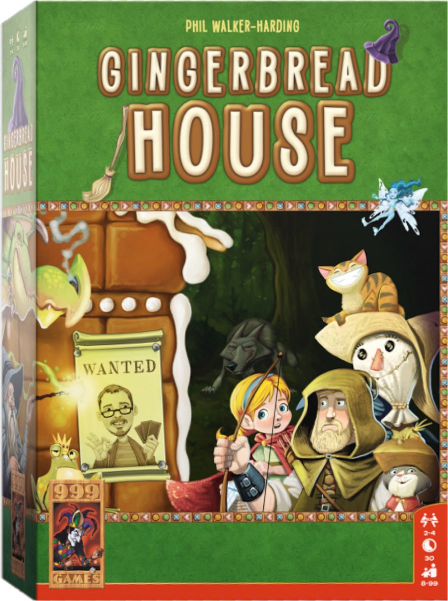 Bordspel - Gingerbread House - 8+