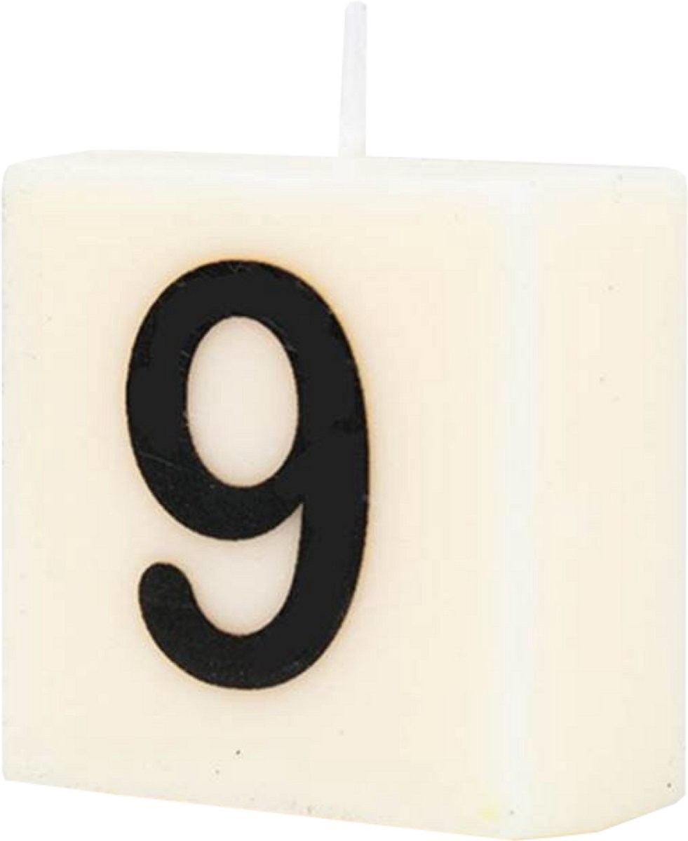 Letter Kaarsje - 9