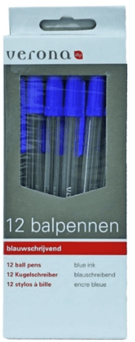 Balpennen - 12st - Blauw
