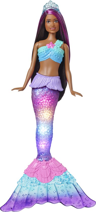 Barbie Dreamtopia - Oplichtende Zeemeermin - Barbiepop