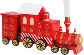 Spielwerk Adventskalender locomotief met laden voor zelf vullen