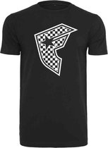 Famous Stars and Straps Heren Tshirt -M- Checker Badge Zwart