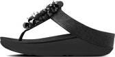 FitFlop - Boogaloo Toe Post  - Sportieve slippers - Dames - Maat 39 - Zwart - I35-001 -Black
