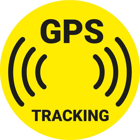 GPS tracking sticker 300 mm | bol