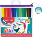 Maped Whiteboard Stiften 12 Kleuren