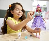 Barbie Princess Adventure Prinses Daisy + Huisdier en Accessoires