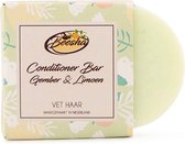 Beesha Conditioner Bar Gember & Limoen | 100% Plasticvrije en Natuurlijke Verzorging | Vegan, Sulfaatvrij en Parabeenvrij | CG Proof