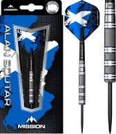 Mission Alan Soutar Blue & White 90% - Dartpijlen