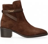 Tommy Hilfiger  - Branding Suede Mid Boot - Brown - 39