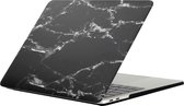 Macbook pro 13 inch retina 'touchbar' case van By Qubix - Marmer (Marble) zwart - Alleen geschikt voor Macbook Pro 13 inch met touchbar (model nummer: A1706 / A1708) - Eenvoudig te