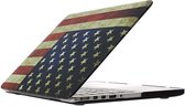 Macbook case van By Qubix - Retro VS flag - Pro 13 inch RETINA - Alleen geschikt voor de MacBook Pro Retina 13 inch (Model nummer: A1425 / A1502) - Hoge kwaliteit macbook cover!