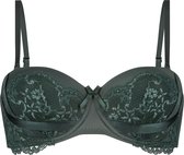 Hunkemöller Dames Lingerie Voorgevormde strapless beugel bh Reeva - Groen - maat B80