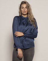 TALL Voyar La Rue Belle Blouse | Blauw