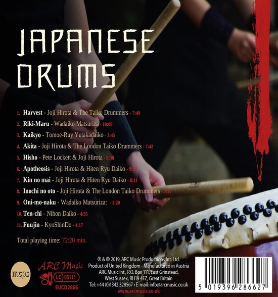 Various Artists Japanese Drums (CD), various artists CD (album