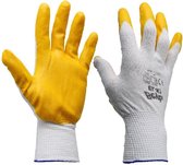 Bally Beybi Werkhandschoenen Maat XL Geel & Wit