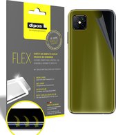 dipos I 3x Beschermfolie 100% compatibel met Oppo A92s Rückseite Folie I 3D Full Cover screen-protector