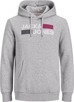 Jack & Jones Hoodie Play grijs (Maat: 3XL)