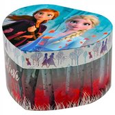 sieradenkist Frozen II meisjes karton blauw/rood