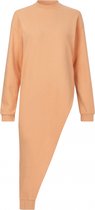 zoe karssen - dames -  fenita a-symmetrische sweatjurk -  champagne - m