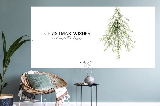 Stickers muraux - Film autocollant - Noël - Décoration - Sapin de Noël - 160x80 cm - Film adhésif - Stickers muraux Chambre d'enfant - Papier peint autocollant - Papier peint autocollant - Film autocollant