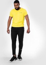 Body & Fit Essential Casual T-Shirt - Sportshirt Heren - Fitness Top Mannen – Maat M - Geel