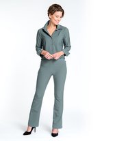 Grijze Broek/Pantalon van Je m'appelle - Dames - Travelstof - Maat XS - 6 maten beschikbaar