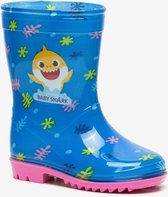 Pinkfong Baby Shark rubberen kinder regenlaarzen - Blauw - Maat 24