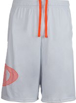 Under Armour Tech Lockertag Shorts 1366166-014, Mannen, Grijs, Shorts, maat: XL