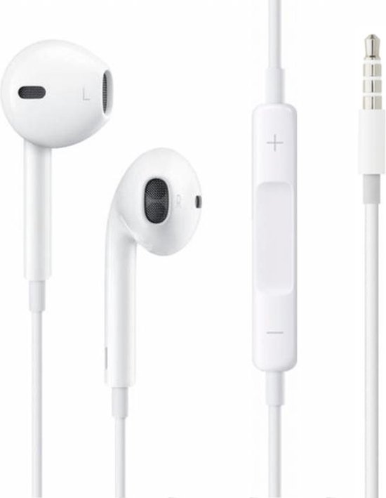 Foto: Apple earpods met 3 5mm jackaansluiting wit