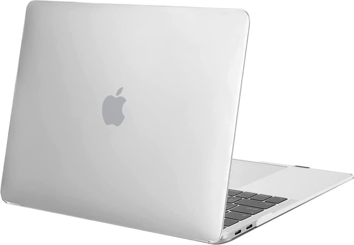 iMoshion Laptop Cover Geschikt voor de MacBook Air 13 inch (2018-2020) - A1932 / A2179 / A2337 - Transparant