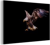 Eagle Dark Aluminium 180x120 cm - Tirage photo sur Aluminium (décoration murale métal) XXL / Groot format!