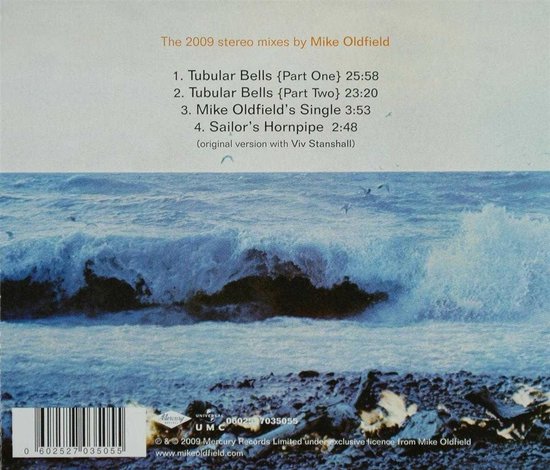Mike Oldfield - Tubular Bells (2009) (CD) (Remastered 2009)